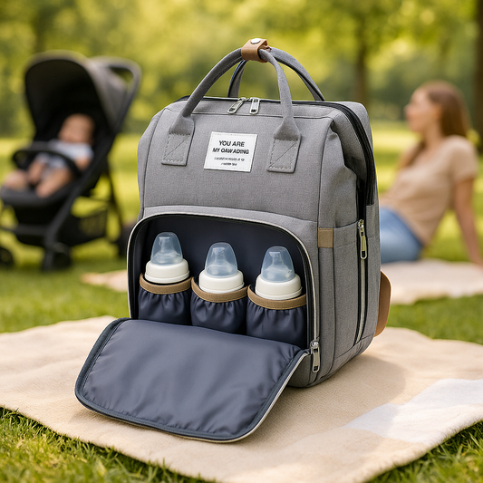 MOCHILA PAÑALERA 3 EN 1